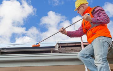 West End soft wash roof cleaning